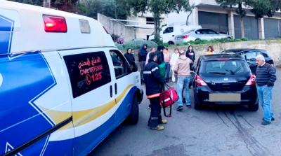 3 جرحى بحادث تصادم في كسروان