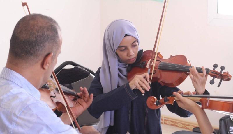 فرقة موسيقية نسائية في عدن تعيد المرأة في اليمن إلى واجهة الفن