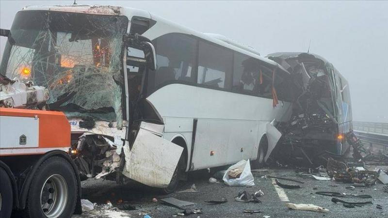 مقتل 11 شخصا في حادث سير شمال غرب تركيا
