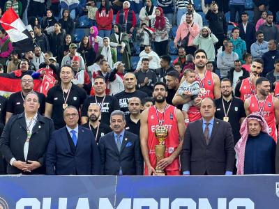 منتخب مصر يفوز في البطولة العربية لكرة السلة