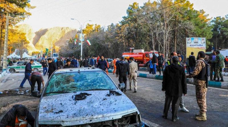 وكالة إيرانية: الإنفجار الأول في كرمان نفذه 