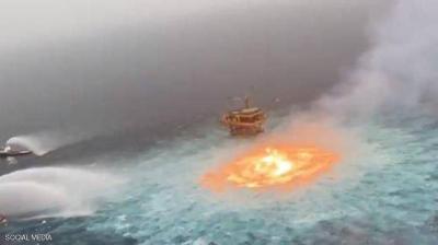 مشهد مذهل.. "عين النار" في قلب المحيط