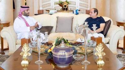 الرئيس السيسي والأمير محمد بن سلمان يبحثان قضايا إقليمية ودولية