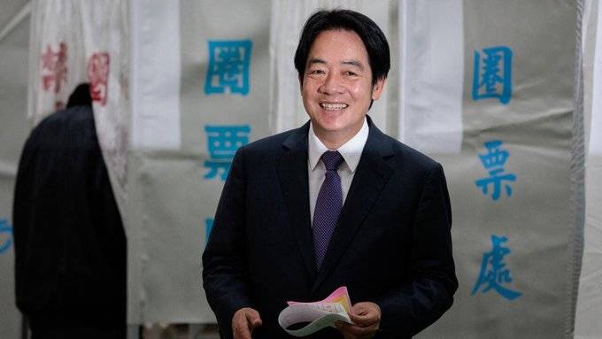 فوز مرشح الحزب الحاكم في تايوان بالإنتخابات الرئاسية