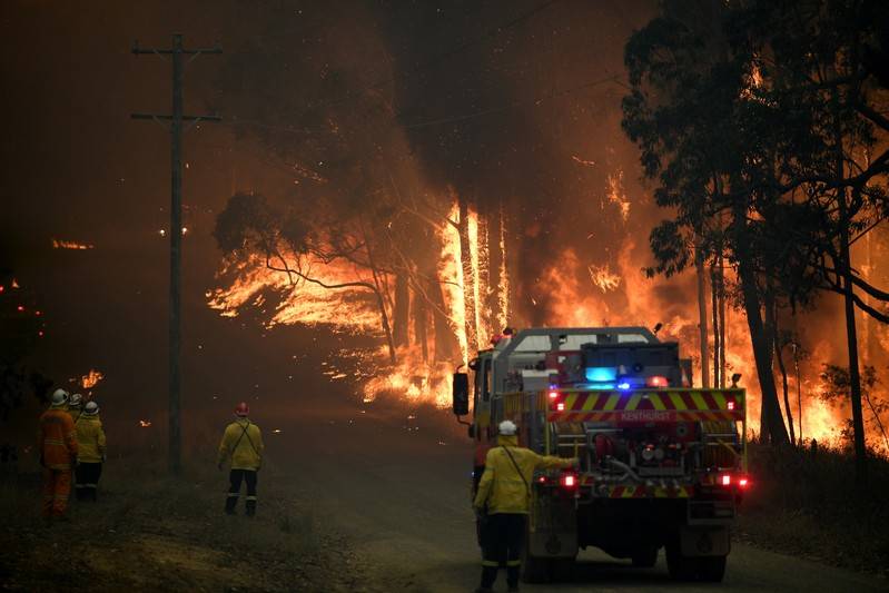أستراليا الغربية تشهد موجة شديدة الحرارة تزيد خطر حرائق الغابات