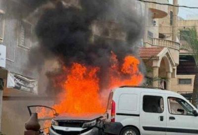 قتيلان باستهداف سيارة في بلدة كفرا (فيديو)