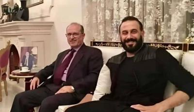 تشييع والد النجم قصي خولي الى مثواه الأخير