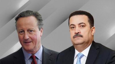 العراق وبريطانيا يبحثان الصراع في الشرق الأوسط