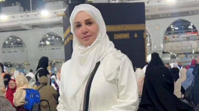 ديانا حداد تطل من مكة بالحجاب: «اللهم لك الحمد»