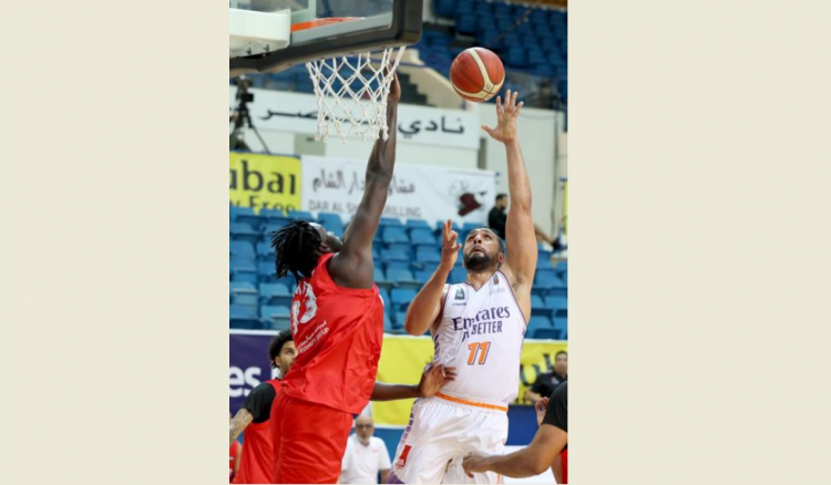 تفوق لبناني في كرة السلة دبي