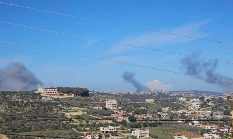 إطلاق صاروخين من لبنان تجاه الجليل الأعلى... واسرائيل تستهدف مهبطاً لطائرات 