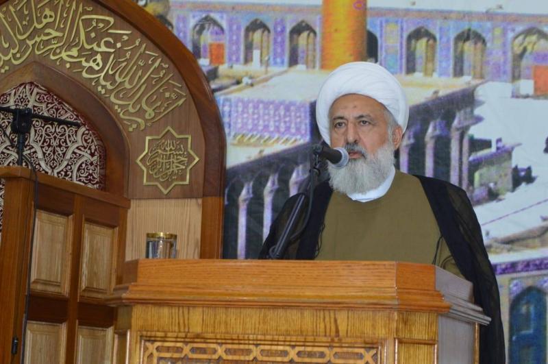 الخطيب نقل عن السيستاني تمنياته للشعب اللبناني 