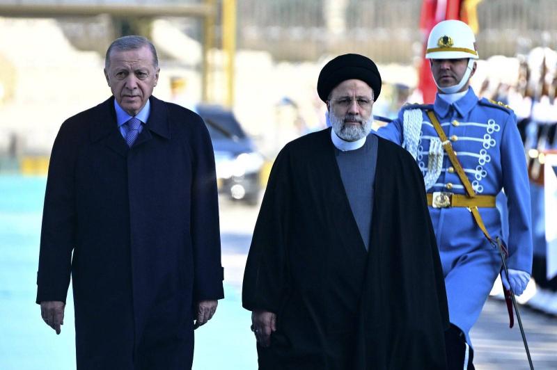 بالصور.. رئيسي يلتقي أردوغان في أنقرة