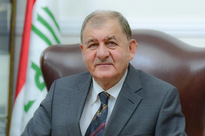 الرئيس العراقي يؤكد الحاجة للاتفاق مع تركيا على حل مشكلة المياه