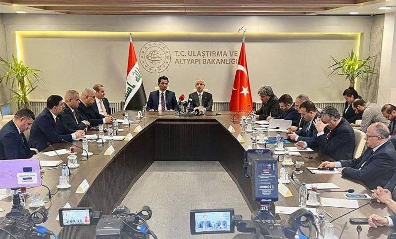 إنطلاق مشروع طريق التنمية بين العراق وتركيا