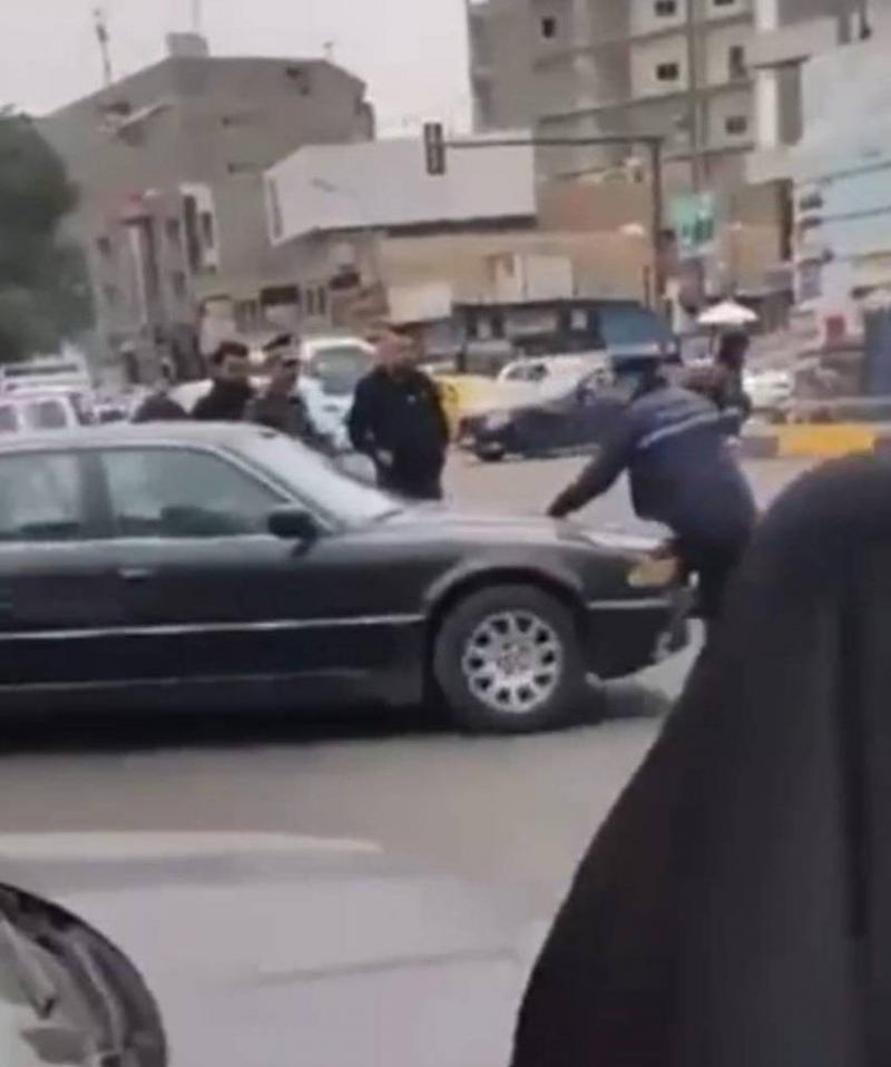 العراق.. القبض على سائق عجلة مدنية دهس أحد رجال المرور