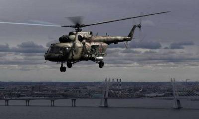 تحطم طائرة هليكوبتر روسية وعلى متنها 3 أشخاص