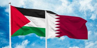 الرئيس الفلسطيني في قطر لبحث جهود وقف إطلاق النار