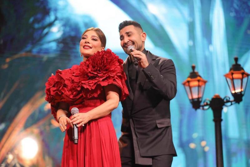 يا سبب فرحتي لأصالة وأحمد سعد… فيديو