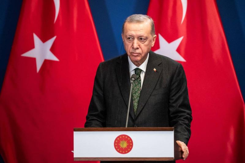 أردوغان: غزة على رأس أجندة المحادثات مع السيسي