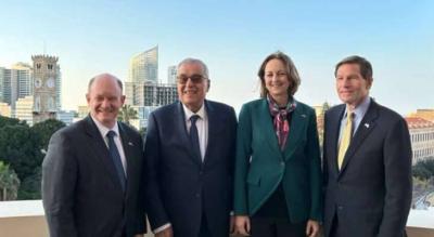 بوحبيب للوفد النيابي الاميركي: تمويل الأنروا هو في مصلحة لبنان