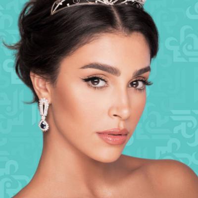 ياسمينا زيتون بالزي الوطني اللبناني في 