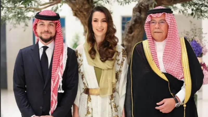 وفاة والد الأميرة رجوة زوجة ولي العهد الأردني