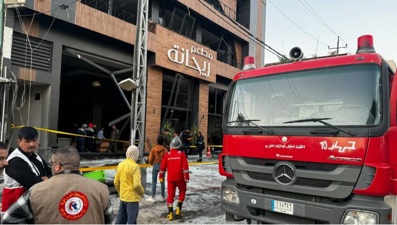 انفجار مطعم في العراق.. 9 إصابات وأضرار مادية