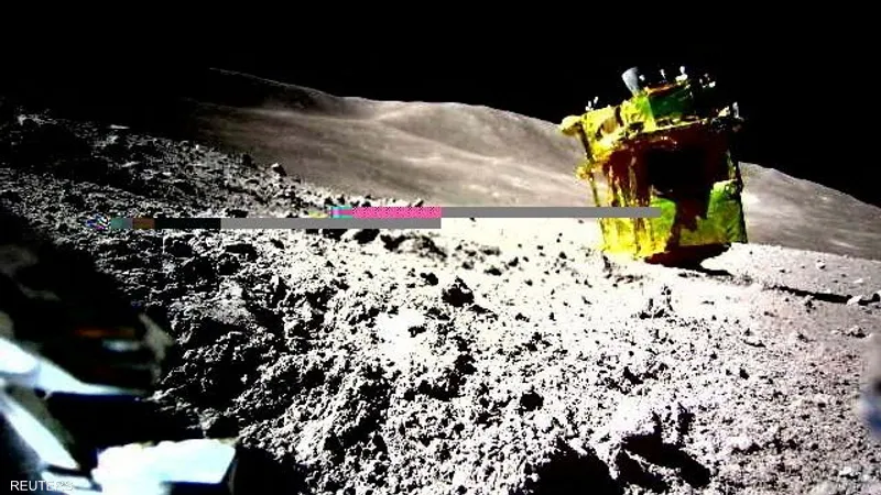 مركبة استكشاف القمر اليابانية تستجيب لإشارة من كوكب الارض