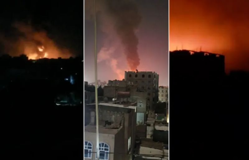 البنتاغون: القوات الأميركية والبريطانية تقصف 18 هدفا في اليمن