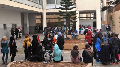 جامعة في لبنان تتعرض لمحاولة سرقة