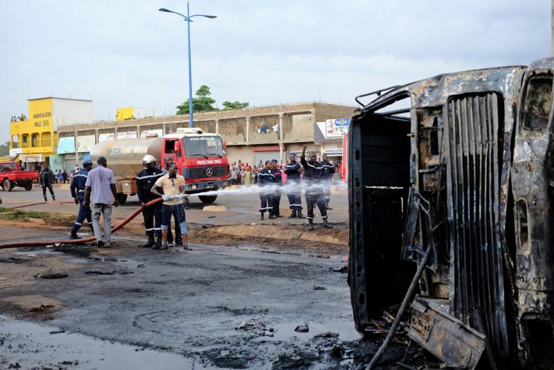 ارتفاع عدد قتلى حادث حافلة في مالي إلى 40