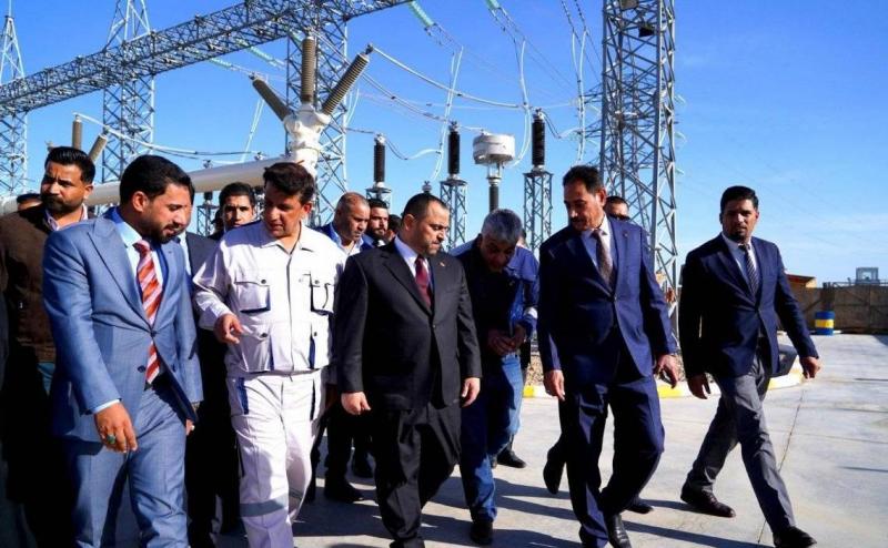 في العراق.. إفتتاح محطة كهربائية جديدة