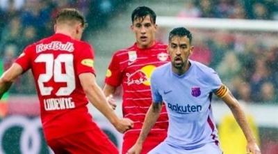 برشلونة يسقط بثنائية أمام ريد بول سالزبورغ وديا