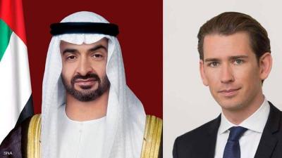 الشيخ محمد بن زايد يزور النمسا ويبحث علاقات التعاون