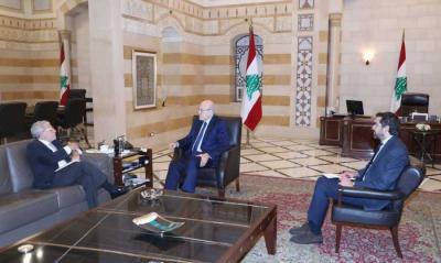 ميقاتي عرض وريزا الخطة الانمائية للعام 2024.. ورأس اجتماعا لقطاع الاتصالات