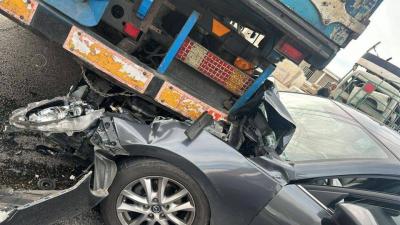جريحة بحادث سير على أوتوستراد العقيبة
