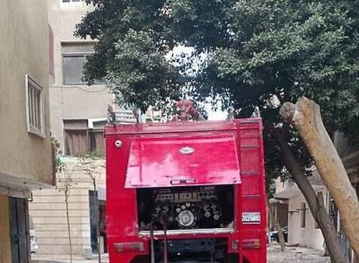 حريق جديد في عقار بمحيط استديو الأهرام