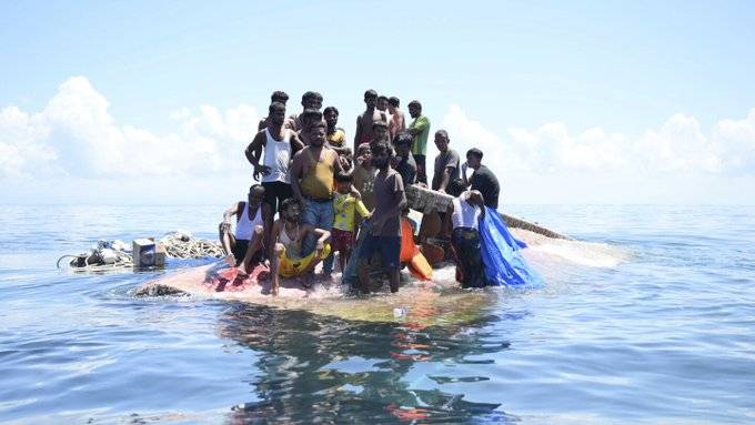 إنقاذ 69 لاجئًا قبالة سواحل إندونيسيا