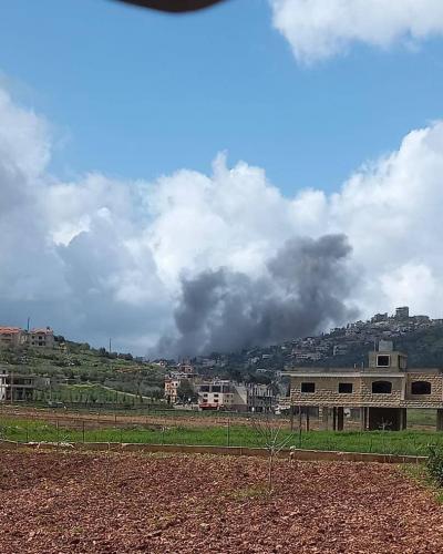 بالفيديو- غارة على منزل في عيتا الشعب وتدميره بالكامل
