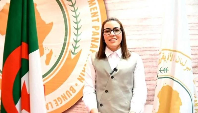 البرلمانية الجزائرية بهجة العمالي سفيرة للسلام والأمن ‏للبرلمان الأفريقي ‏