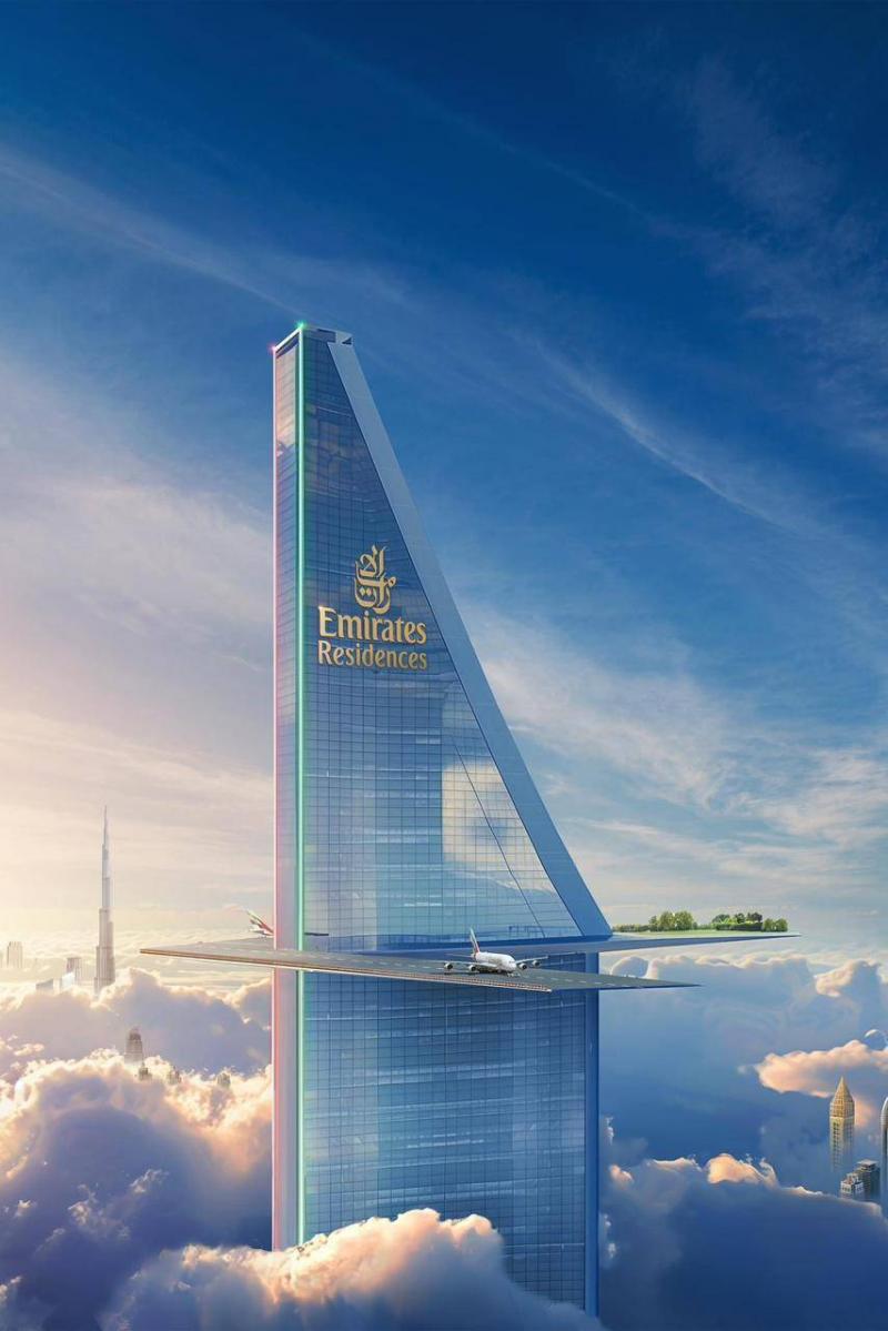 دبي إلى مستوى جديد من الرفاهية: مدرج طائرات على برج