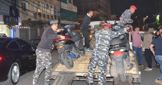 دوريات أمنية بلدية للحد من إزعاج الدراجات النارية