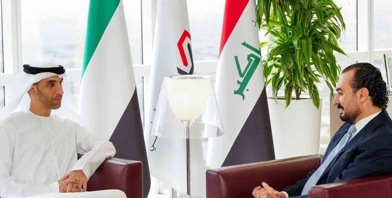 الإمارات تؤكد حرصها على تعزيز شراكتها الإستراتيجية مع العراق