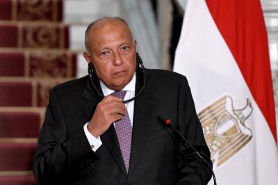 شكري يؤكد ضرورة فتح جميع المعابر البرية بين إسرائيل وقطاع غزة