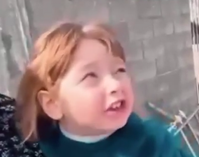 الناجية الوحيدة.. حفيدة هنية في العناية المركزة (فيديو)