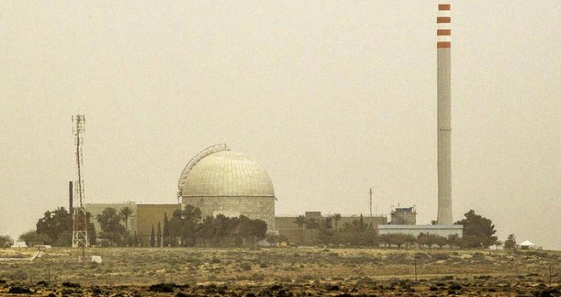 إصابة مفاعل ديمونا النووي في إسرائيل