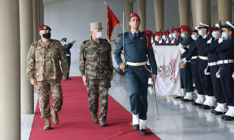 رئيس أركان الجيوش الفرنسية: دعم الجيش اللبناني الضامن للاستقرار الوطني