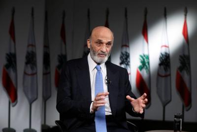 جعجع: النزوح السوري يشكل خطراً وجودياً على لبنان