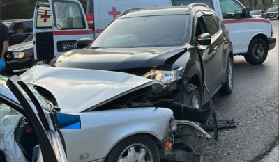 4 جرحى نتيجة تصادم بين مركبتين على كورنيش بيار الجميّل